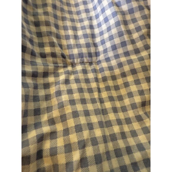 Vtg Ralph Lauren LRL Queen cotton Comforter Floral Peony Gingham Reversible read - Picture 12 of 16